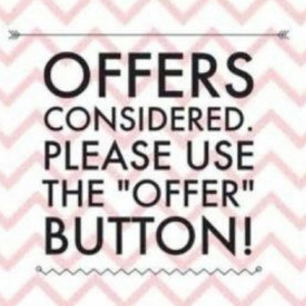 Hello Poshers! I will accept any reasonable Offers